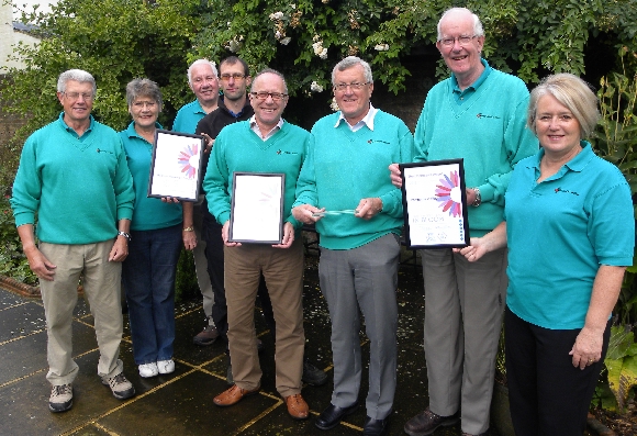 National Judges with Wimborne in Bloom Committee