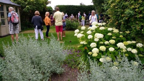 One of the gardens open during the event